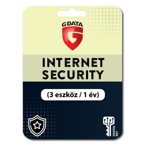 G Data Internet Security (3 eszköz / 1 év)