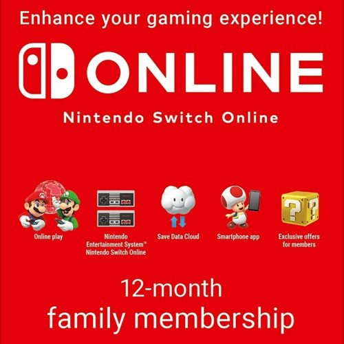 Nintendo Switch Online Family Membership - 12 month eShop