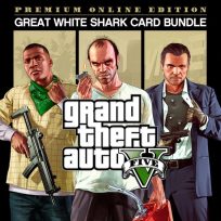   Grand Theft Auto V - Premium Online Edition & Great White Shark Card Bundle