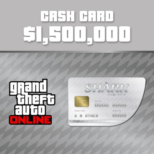 Grand Theft Auto Online - Great White Shark Cash Card ($1.500.000)