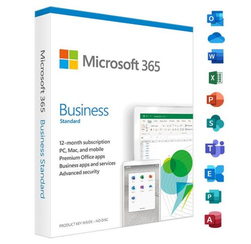 Microsoft Office 365 Business Standard (5 device / 1 year)